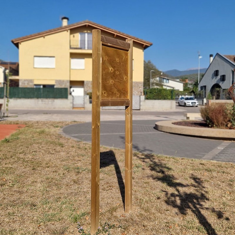 Cartell per parcs infantils ECO